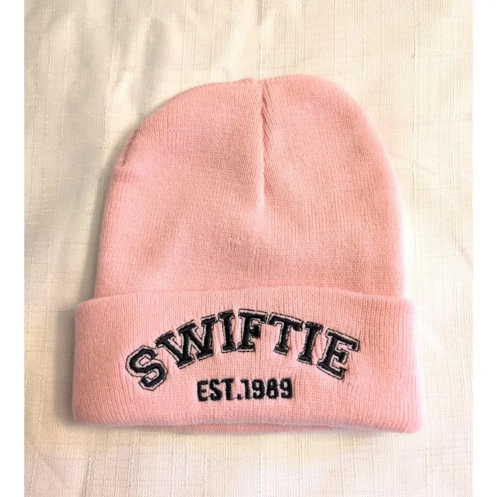 New Pink Swiftie 1985 Beanie